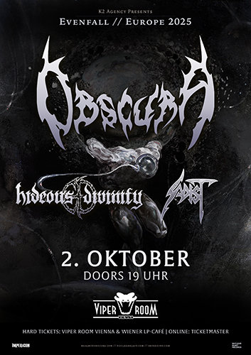 Obscura am 2. October 2025 @ Viper Room. Obscura am 2. October 2025 @ Viper Room.