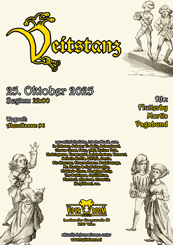 Veitstanz am 25. October 2025 @ Viper Room.
