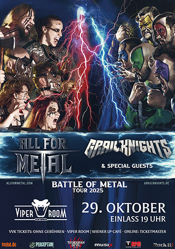 All for Metal am 29. October 2025 @ Viper Room. All for Metal am 29. October 2025 @ Viper Room.
