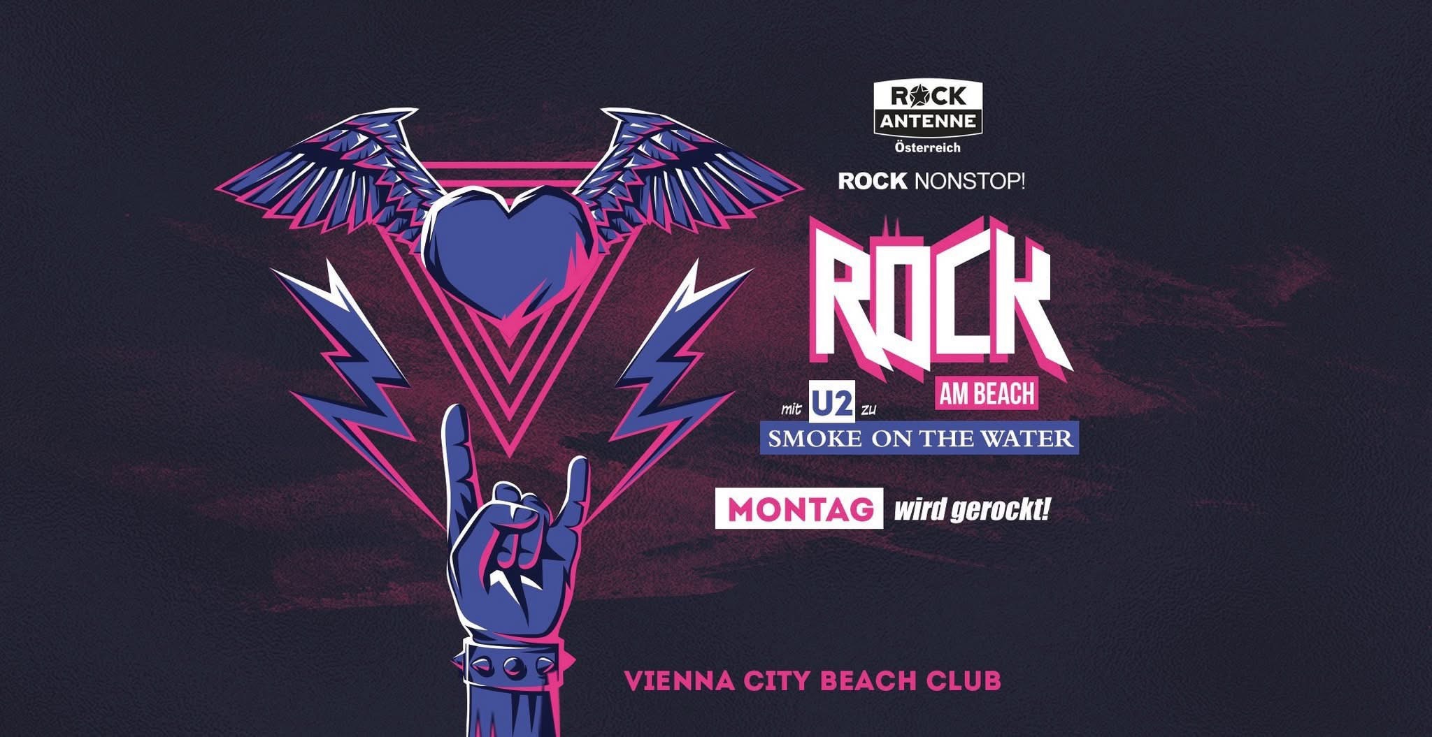 Rock am Beach am 11. August 2025 @ Vienna City Beach Club.