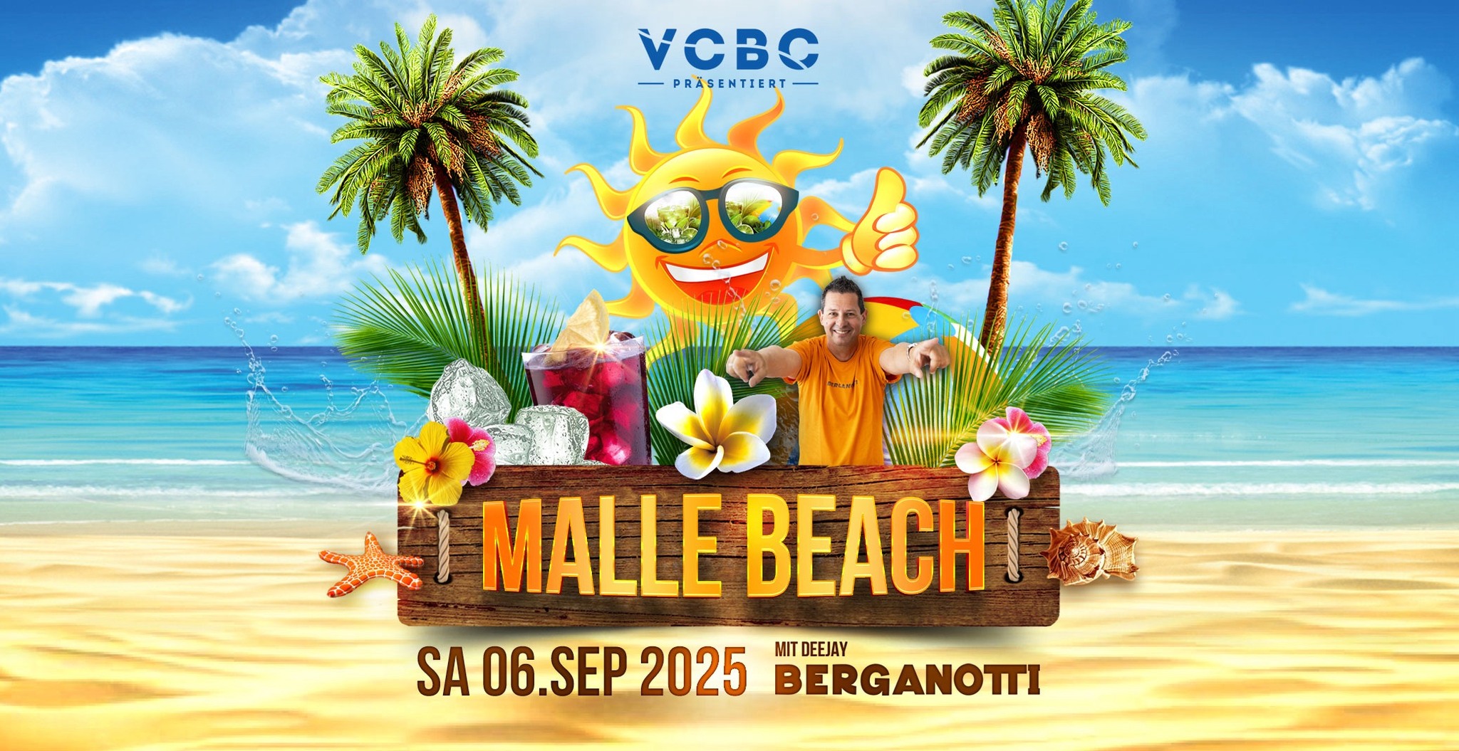 Malle Beach am 6. September 2025 @ Vienna City Beach Club. Malle Beach am 6. September 2025 @ Vienna City Beach Club.