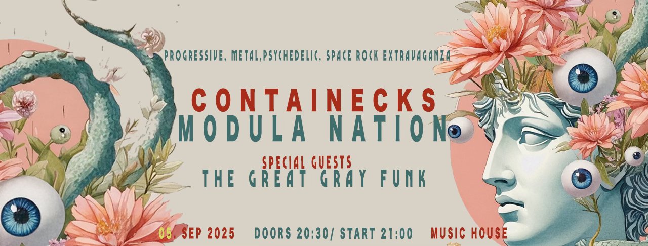 Containecks am 5. September 2025 @ Music-House. Containecks am 5. September 2025 @ Music-House.