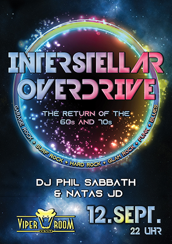 Interstellar Overdrive am 12. September 2025 @ Viper Room.