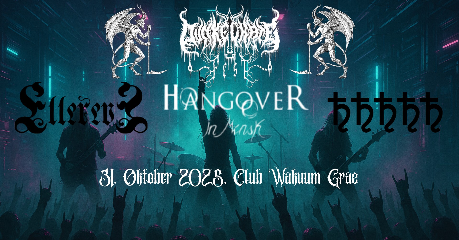 Dunkelhate Fest am 31. October 2025 @ Club Wakuum. Dunkelhate Fest am 31. October 2025 @ Club Wakuum.