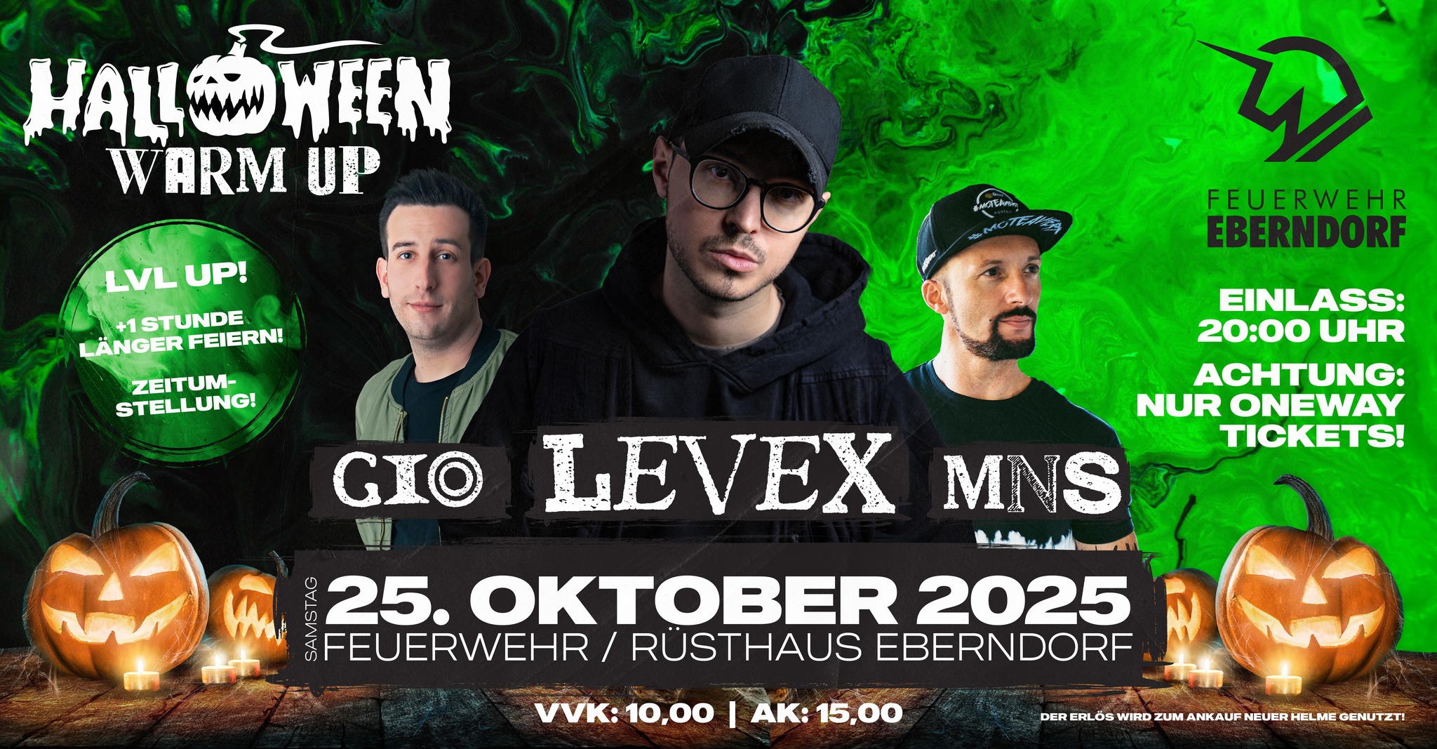 Halloween Warmup 2025 am 25. October 2025 @ Feuerwehr Eberndorf. Halloween Warmup 2025 am 25. October 2025 @ Feuerwehr Eberndorf.