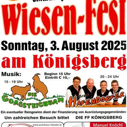 Wiesenfest 2025 in Königsberg