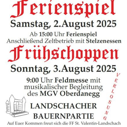 Frühschoppen der FF St. Valenting-Landschach
