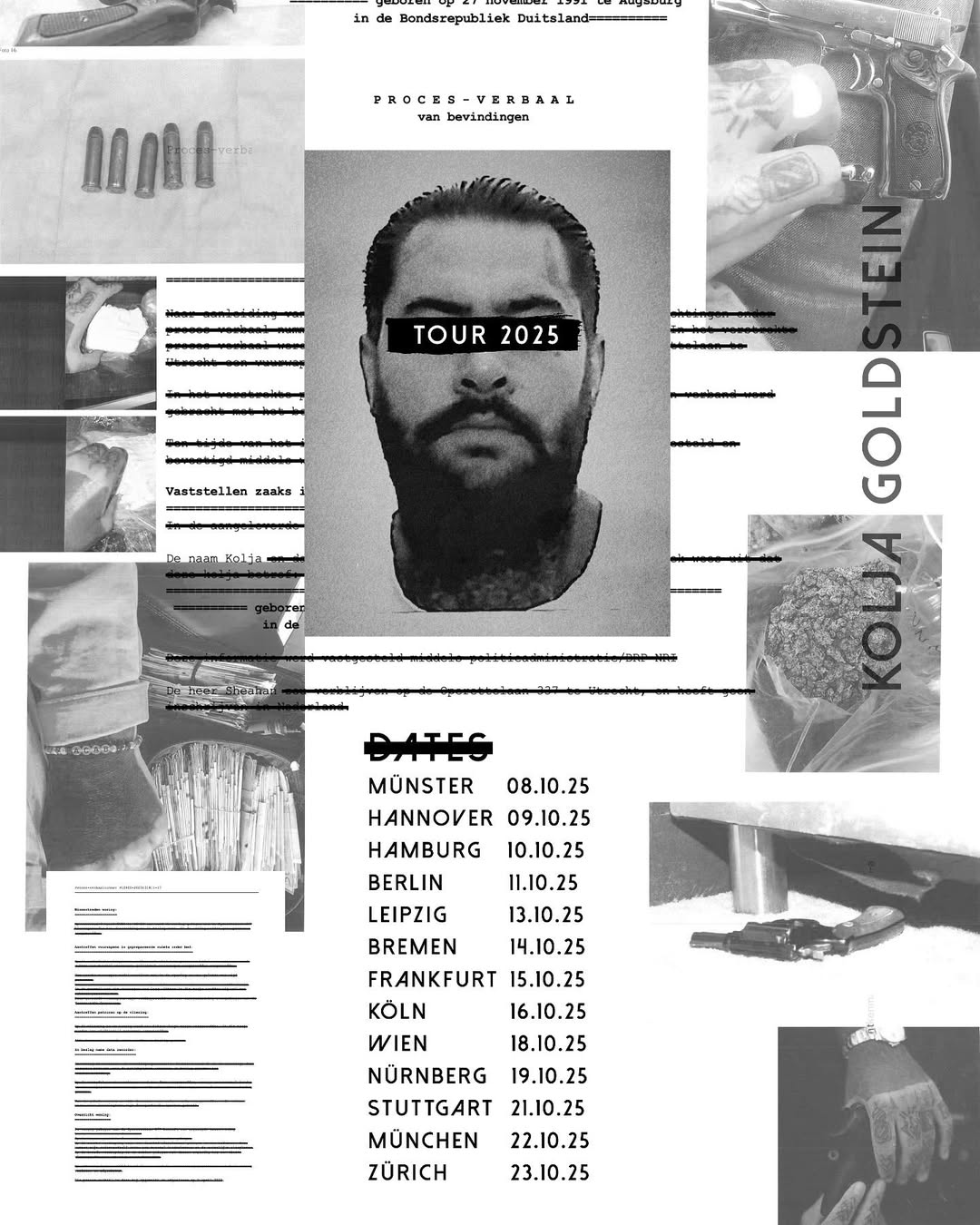 Kolja Goldstein am 18. October 2025 @ Flex. Kolja Goldstein am 18. October 2025 @ Flex.