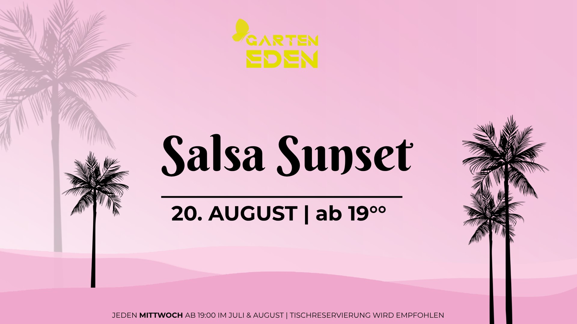 Garten Eden | Salsa Sunset am 20. August 2025 @ Herrengasse Wiener Neustadt.
