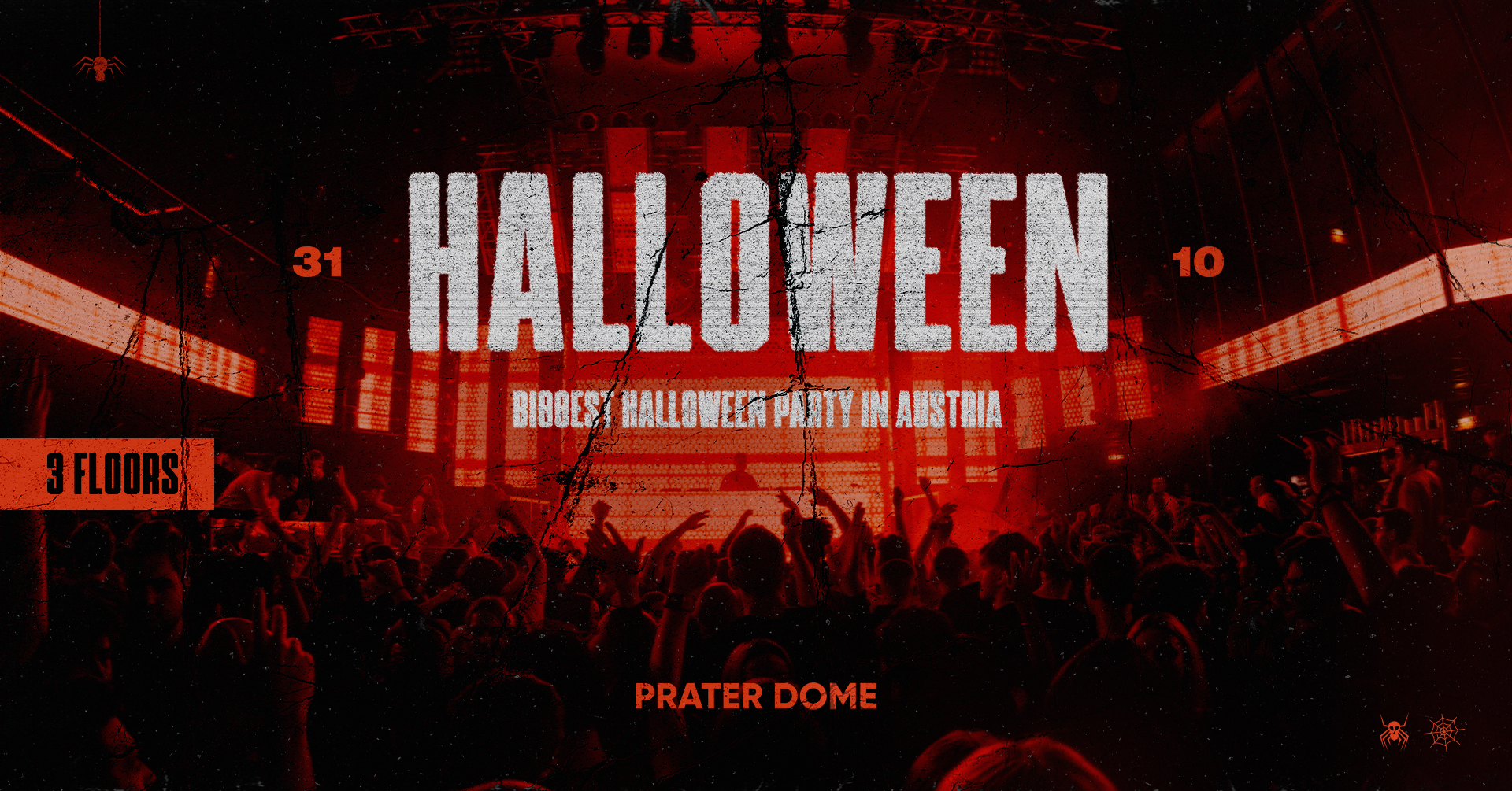 Biggest Halloween Party In Austria am 31. October 2025 @ Prater Dome.