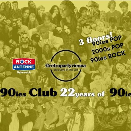 22 Jahre 90ies Club