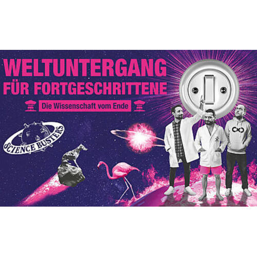 Science Busters am 5. April 2026 @ Stadtsaal Wien.