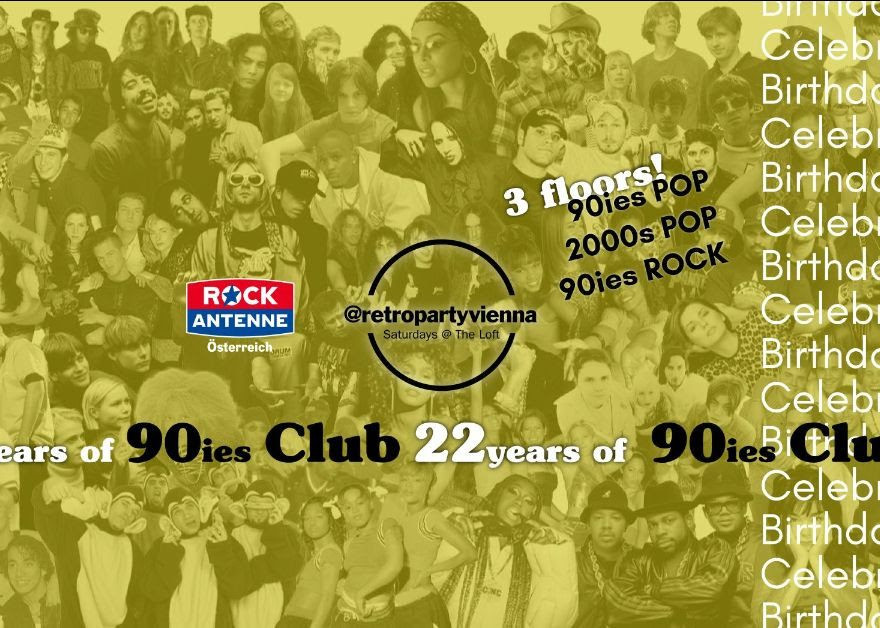22 Jahre 90ies Club