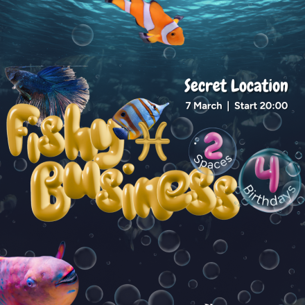Fishy Business Birthday Rave
