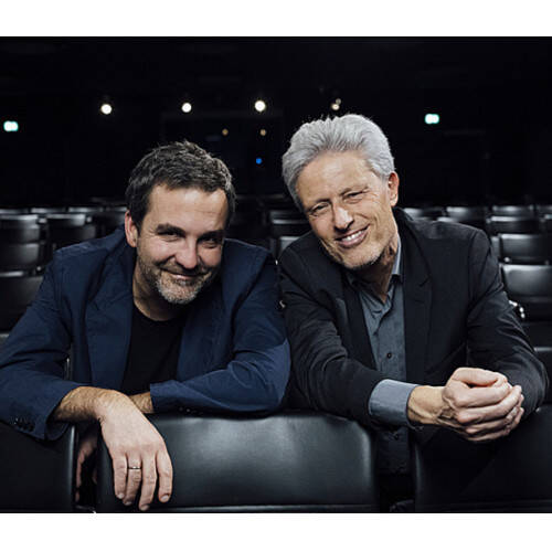 Florian Klenk & Florian Scheuba am 22. February 2026 @ Stadtsaal Wien.