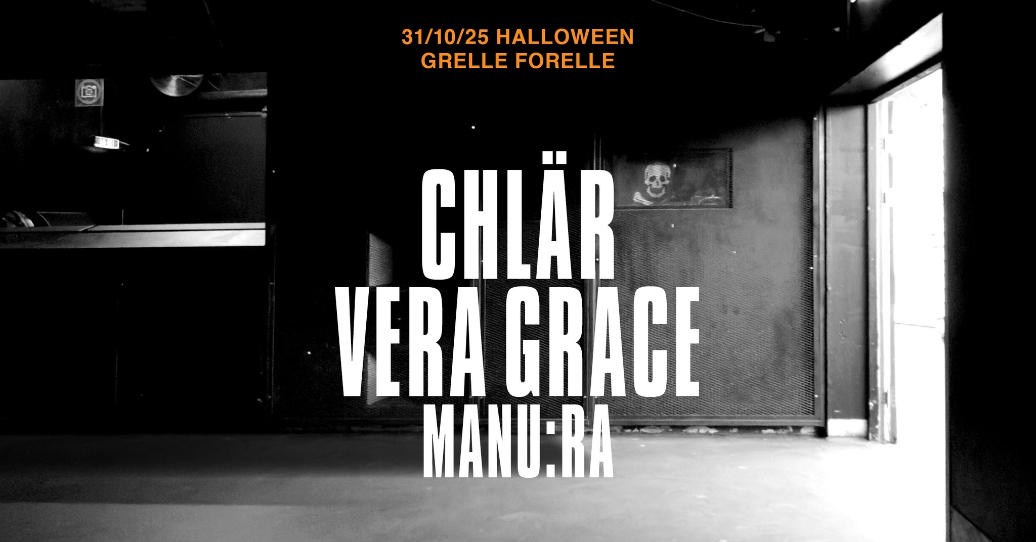Halloween am 31. October 2025 @ Grelle Forelle. Halloween am 31. October 2025 @ Grelle Forelle.