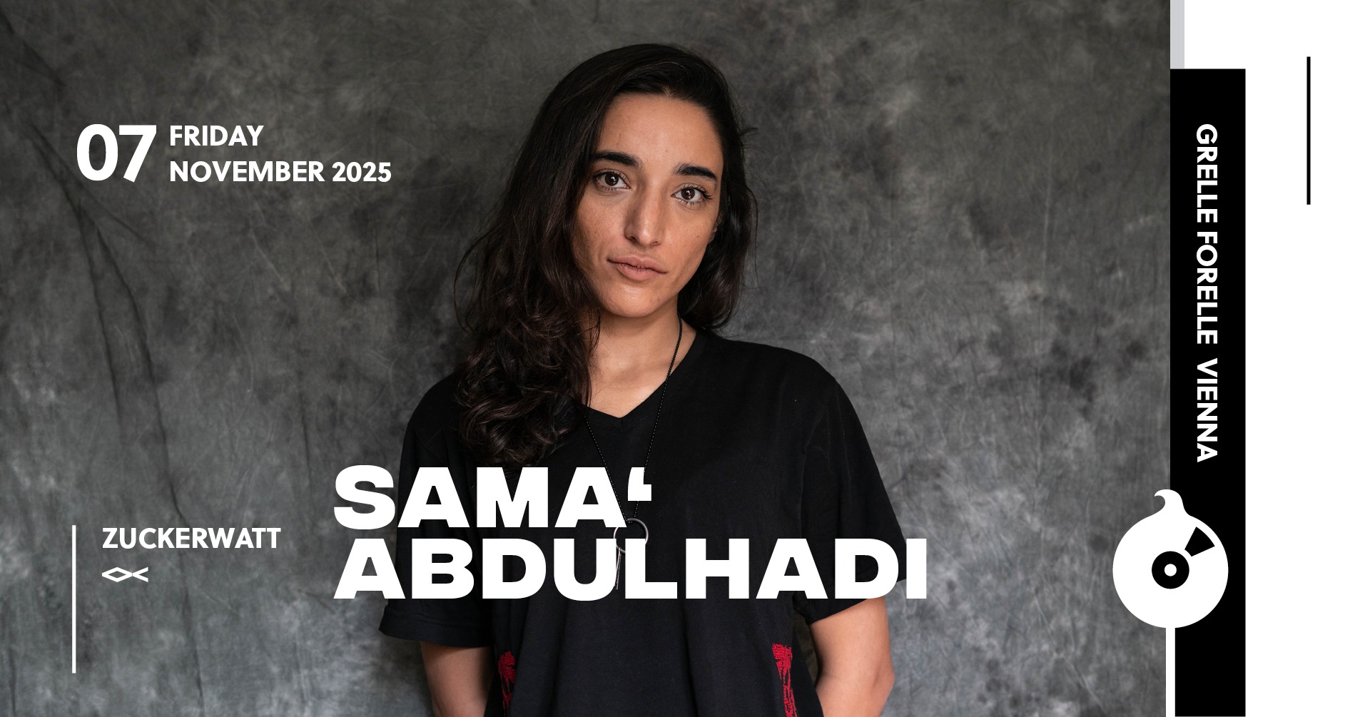 ZUCKERWATT am 7. November 2025 @ Grelle Forelle. ZUCKERWATT am 7. November 2025 @ Grelle Forelle.