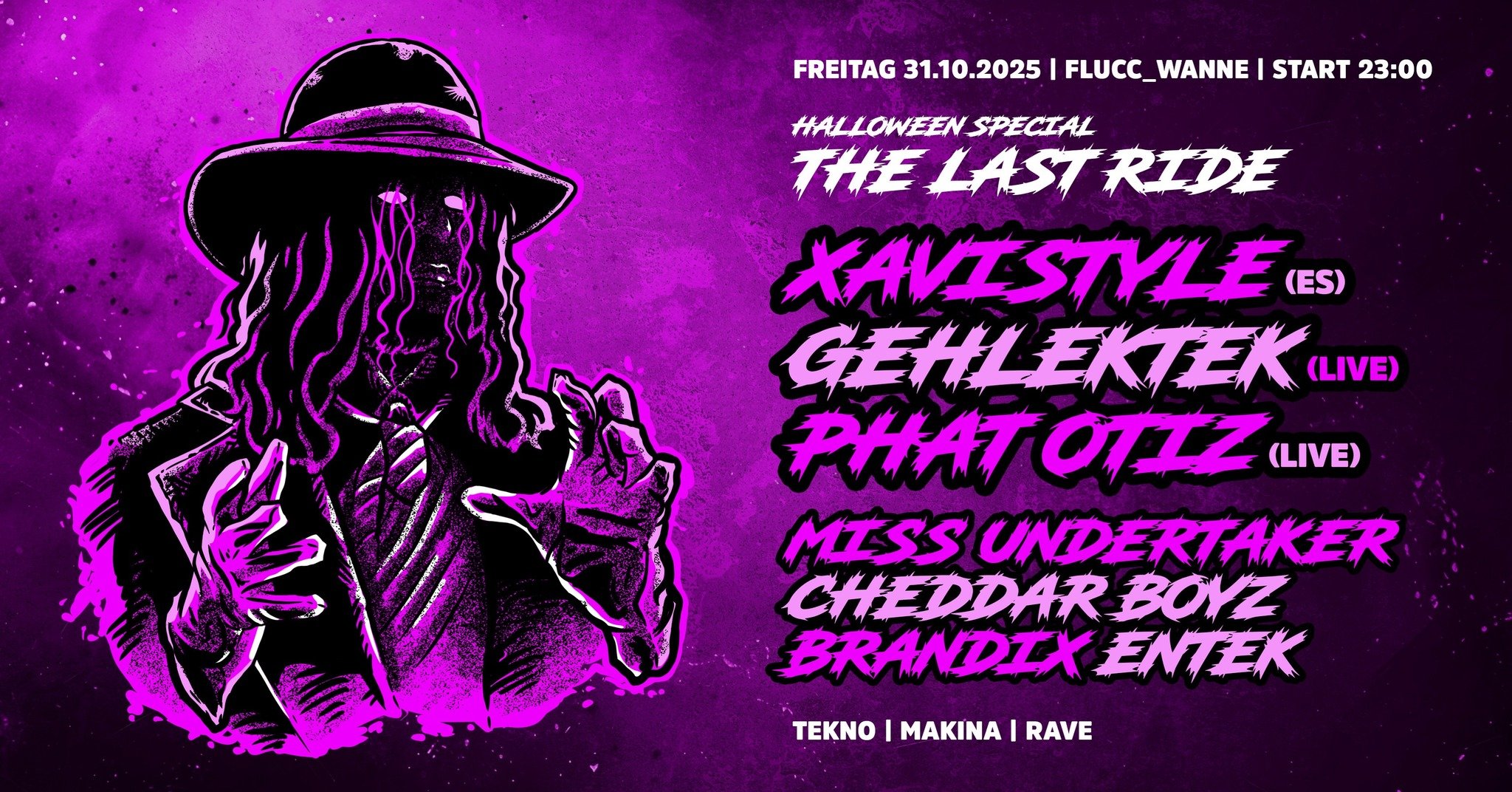 Vienn_a_Tek - Halloween Special am 31. October 2025 @ Flucc.