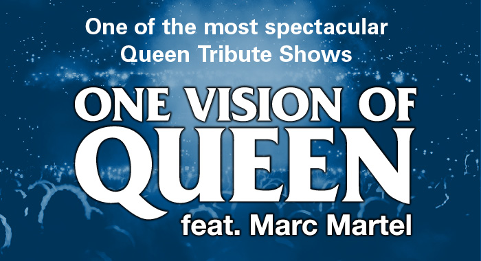 One Vision Of Queen feat. Marc Martel am 24. February 2027 @ Wiener Stadthalle.