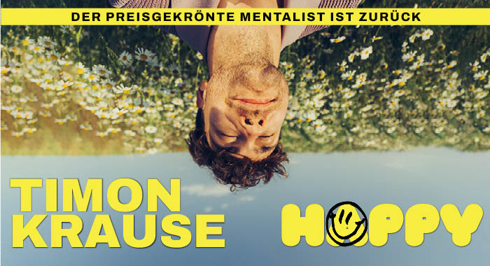 Timon Krause: HAPPY am 5. October 2027 @ Globe Wien.