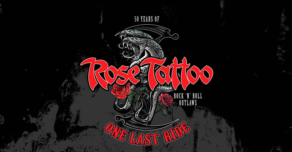 Rose Tattoo am 14. August 2026 @ PPC.