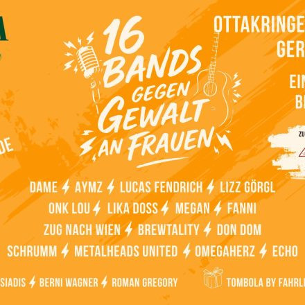16 Bands gegen Gewalt an Frauen 2025
