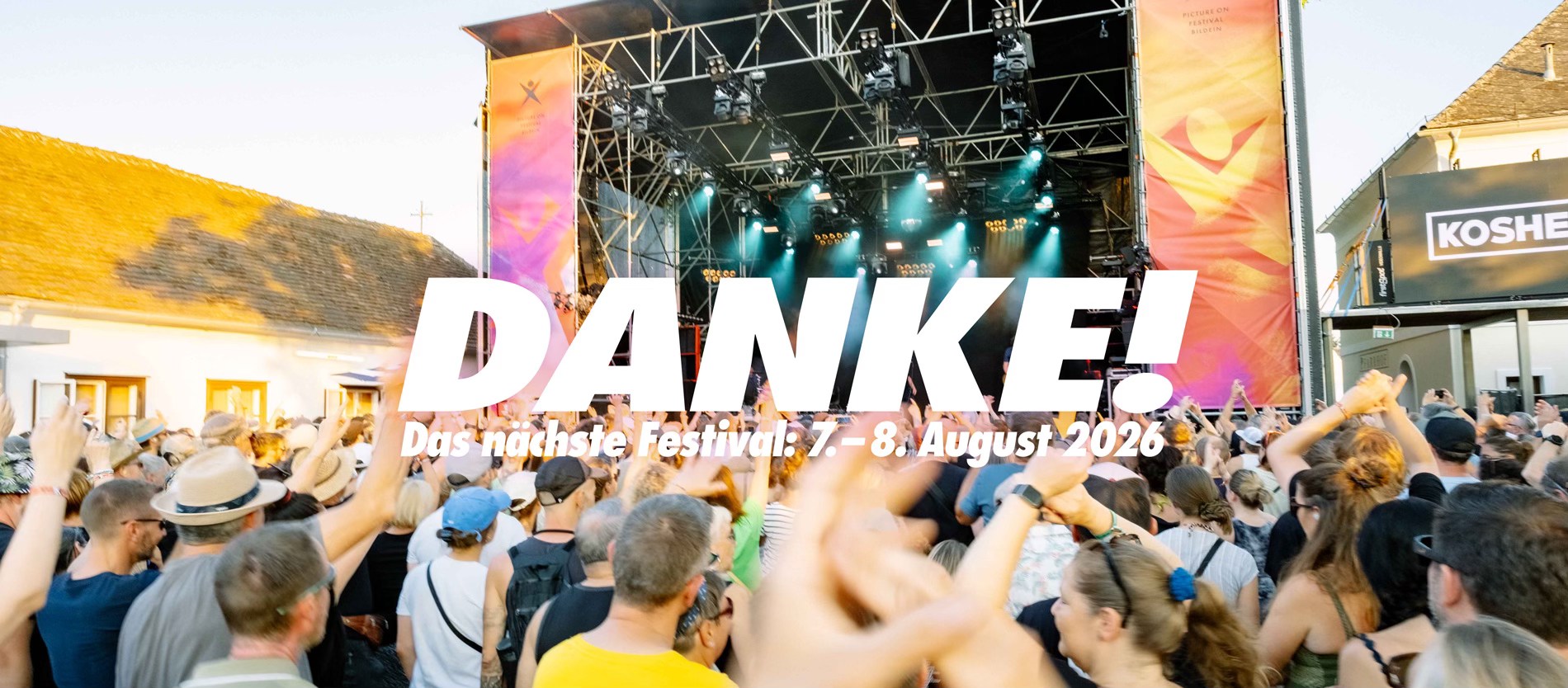 Picture On Festival 2026 am 7. August 2026 @ Festivalgelände Bildein.