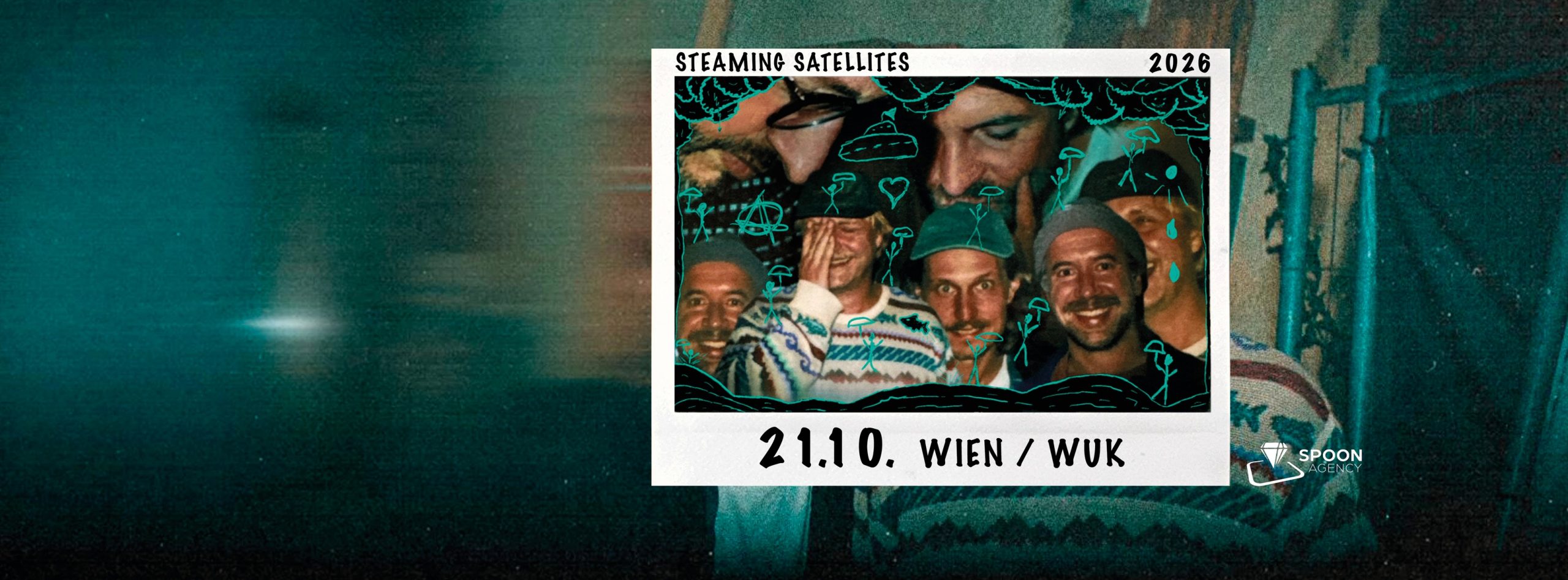 Steaming Satellites am 21. October 2026 @ WUK.