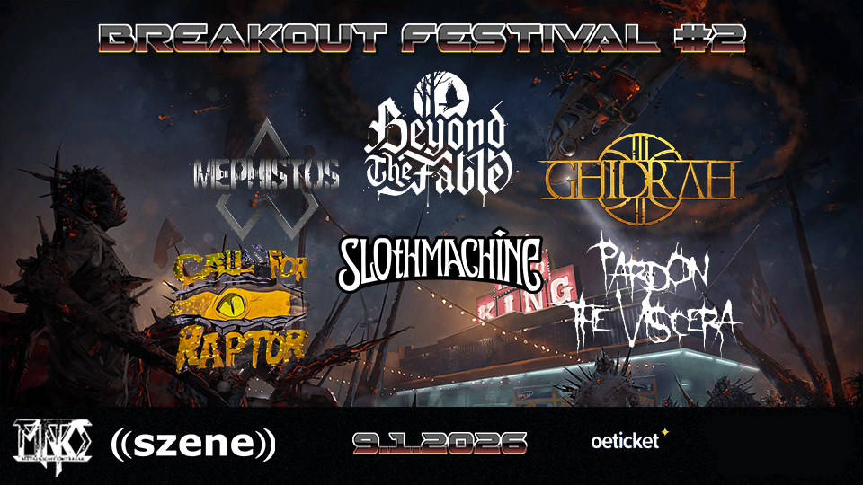 Breakout Festival #2 am 9. January 2026 @ Szene Wien.