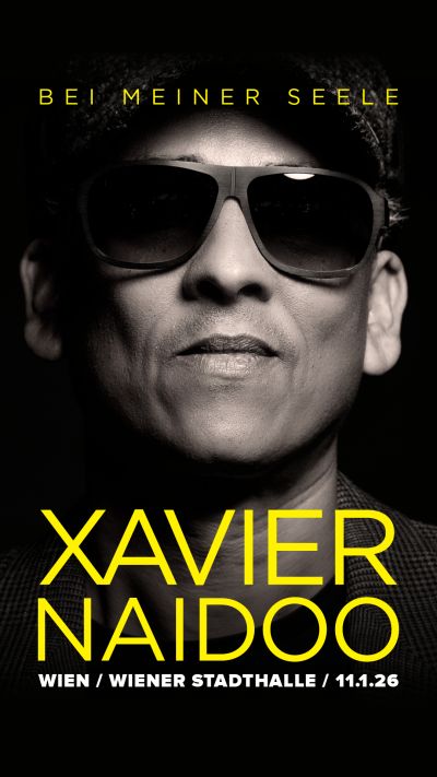 Xavier Naidoo am 11. January 2026 @ Wiener Stadthalle.