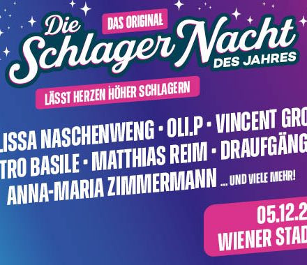 Die Schlagernacht des Jahres 2026