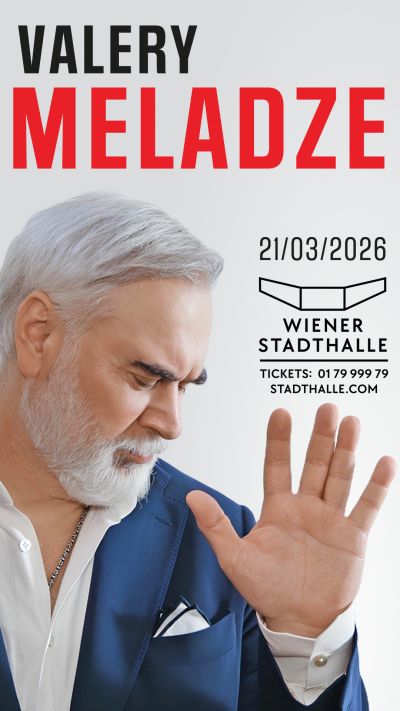 Valery Meladze am 21. March 2026 @ Wiener Stadthalle.