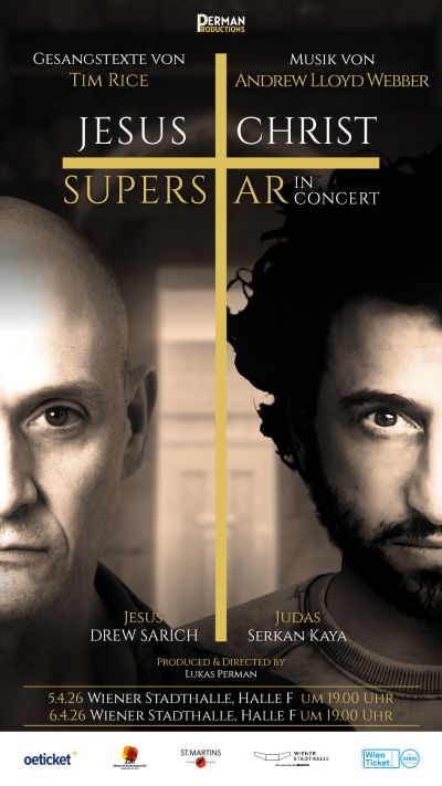Jesus Christ Superstar am 5. April 2026 @ Wiener Stadthalle.