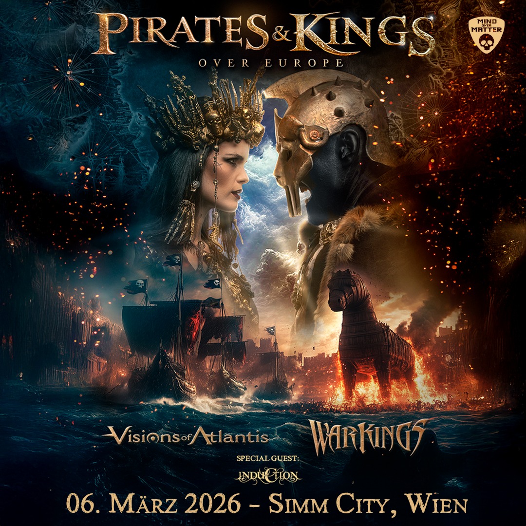 Warkings & Visions of Atlantis am 7. March 2026 @ VZ Komma.