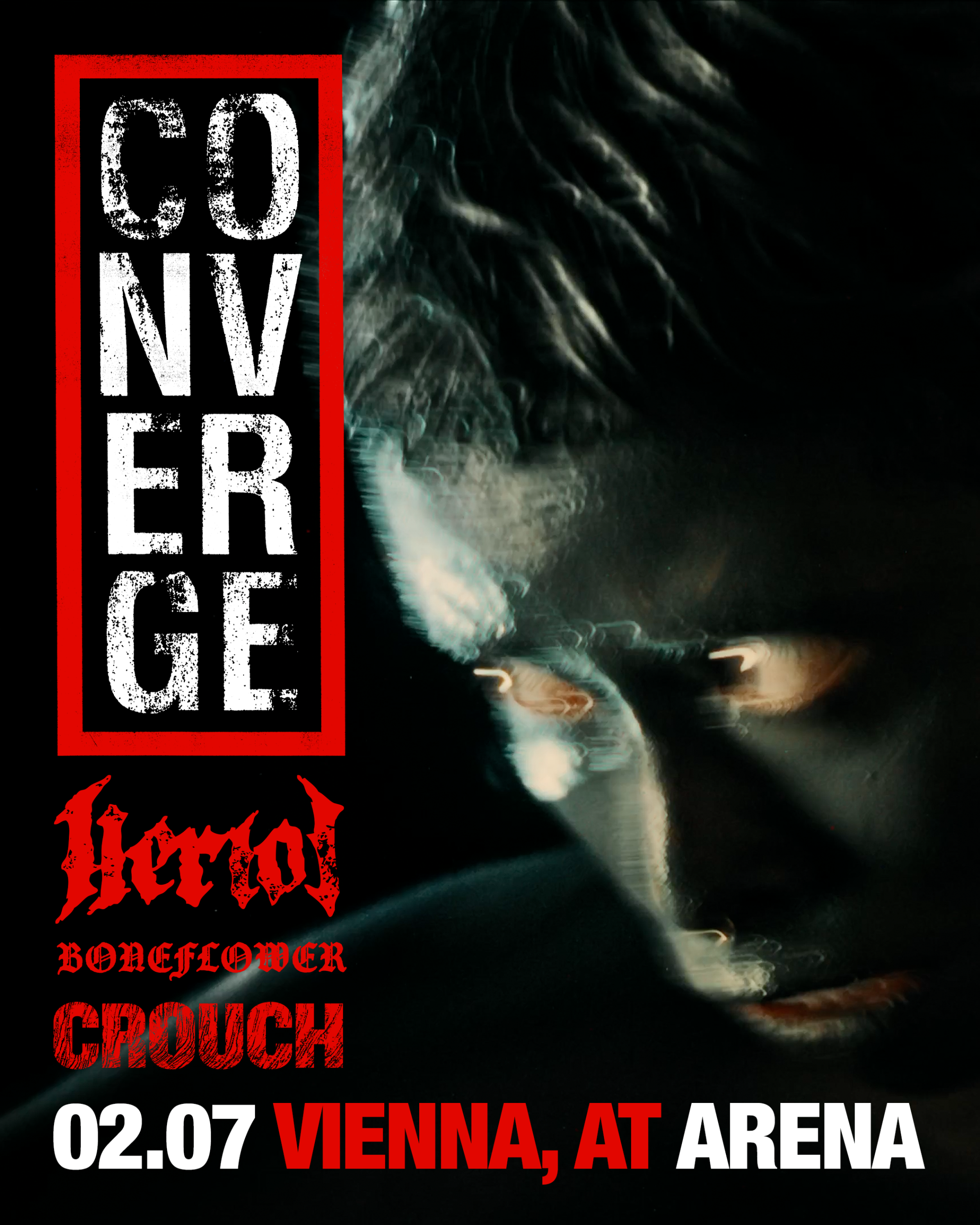 CONVERGE am 2. July 2026 @ Arena Wien.