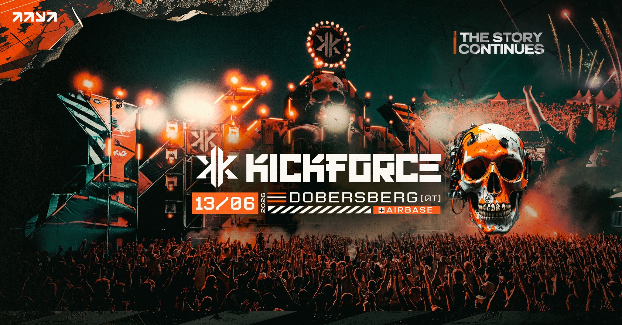 KICKFORCE FESTIVAL 2026 am 13. June 2026 @ Airbase Dobersberg.