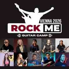 Rock Me Vienna - Guitar Camp am 1. April 2026 @ Szene Wien.