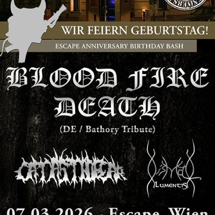 Blood Fire Death + Guests
