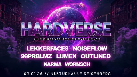 HARDVERSE @ Kulturhalle Reisenberg, Reisenberg · 03.01.2026 · Volume Events
