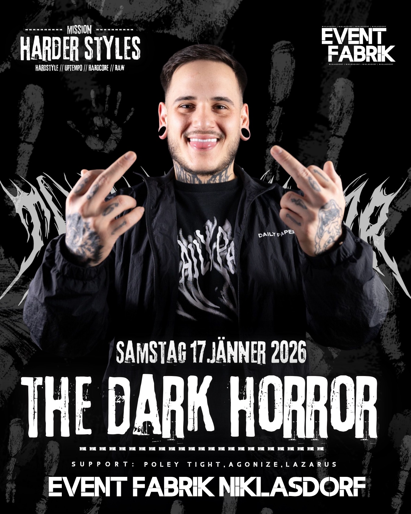 The Dark Horror LIVE am 17. January 2026 @ Event Fabrik.