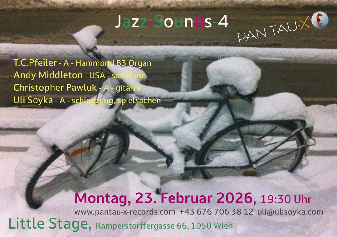 Jazz-Sounds-4 am 23. February 2026 @ Little Stage.