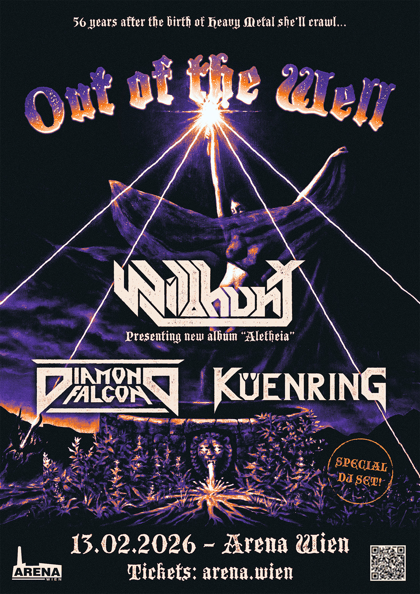 WILDHUNT am 13. February 2026 @ Arena Wien.