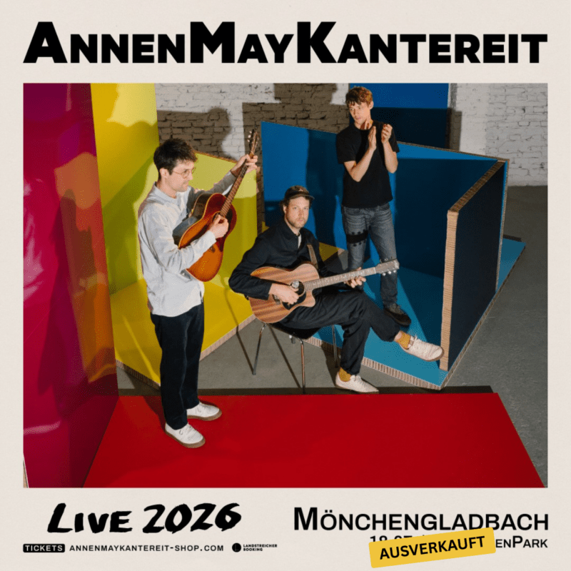 AnnenMayKantereit am 18. July 2026 @ SparkassenPark Mönchengladbach.