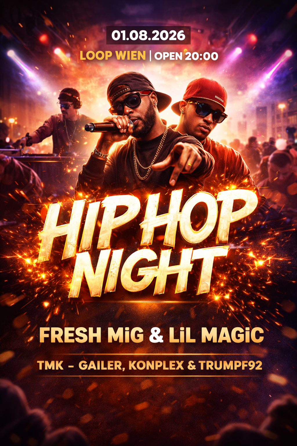 Fresh MiG & LiL Magic am 1. August 2026 @ Loop.
