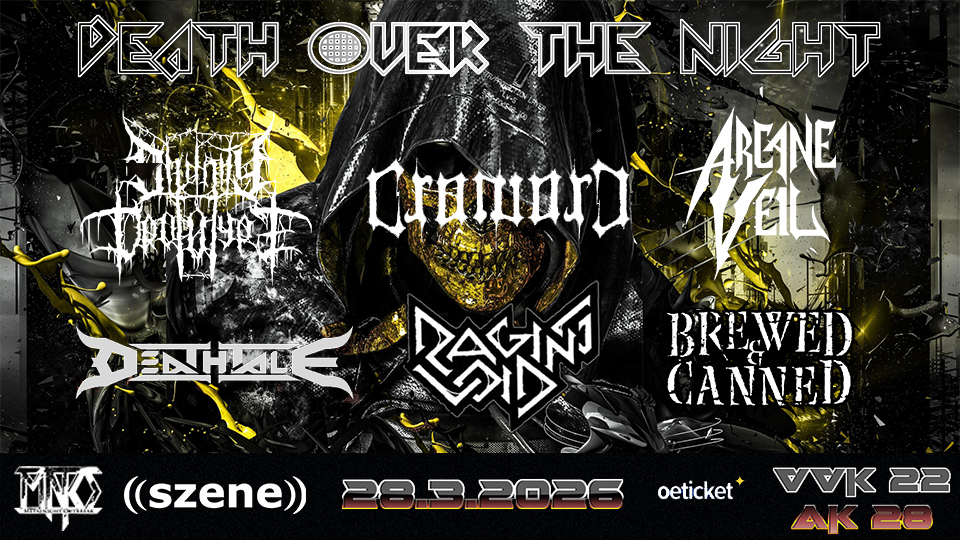Death Over The Night #5 am 28. March 2026 @ Szene Wien.
