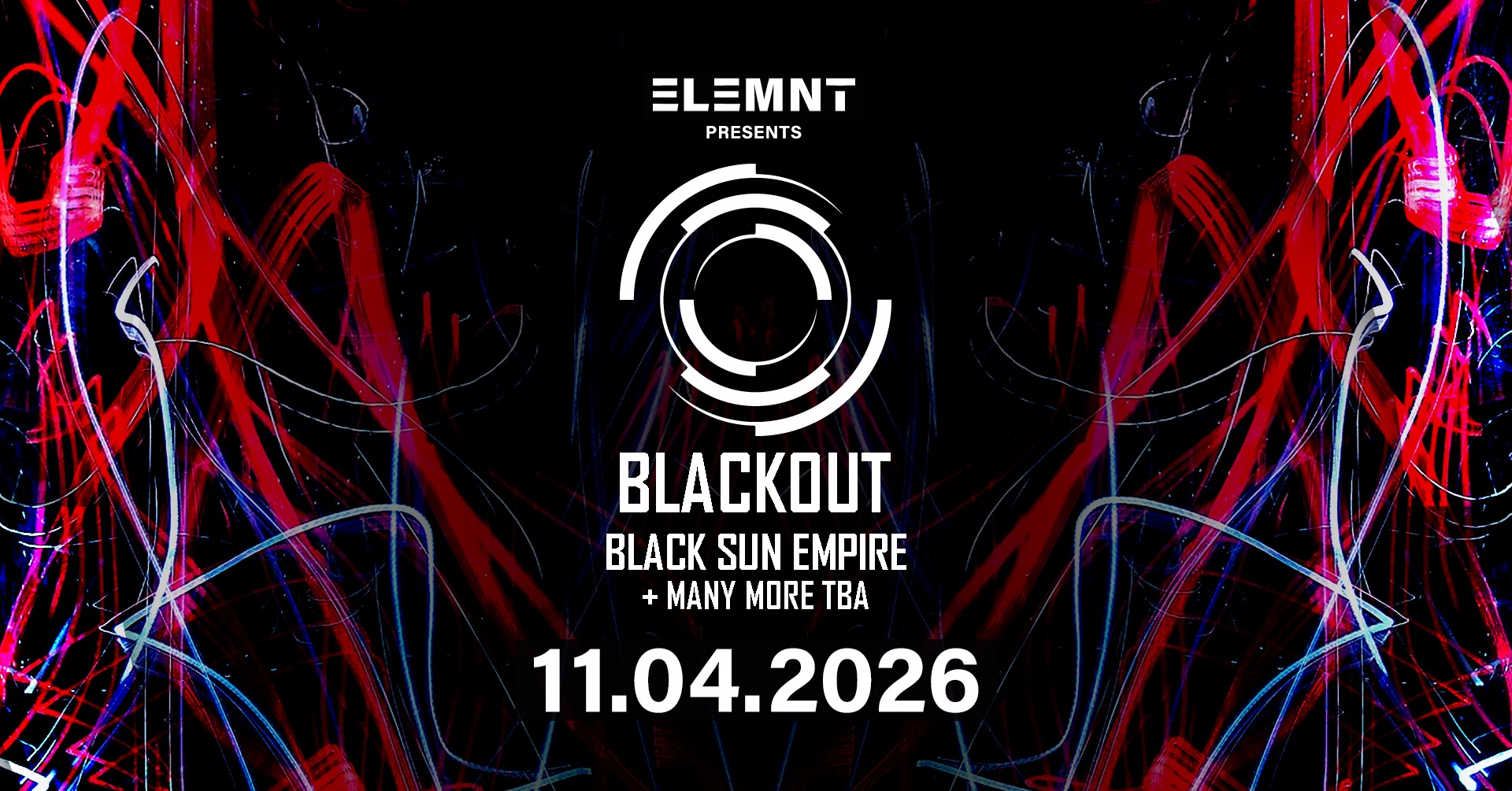 BLACKOUT VIENNA am 11. April 2026 @ Arena Wien.