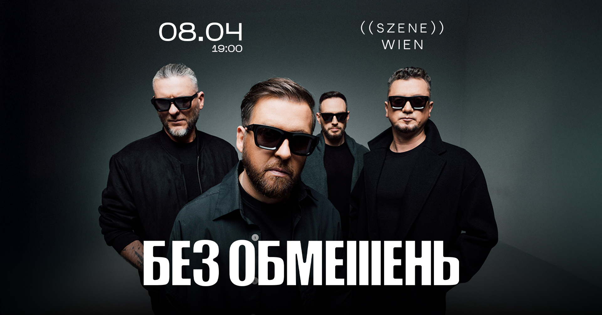 BEZ OBMEZHEN am 8. April 2026 @ Szene Wien.