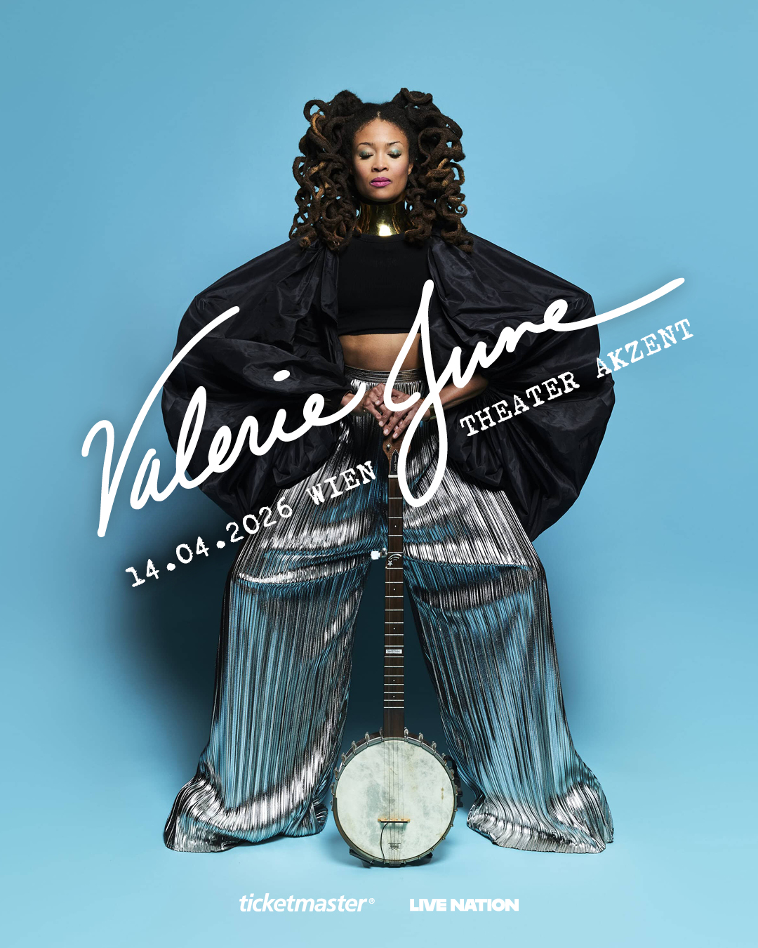 Valerie June am 14. April 2026 @ Theater Akzent.