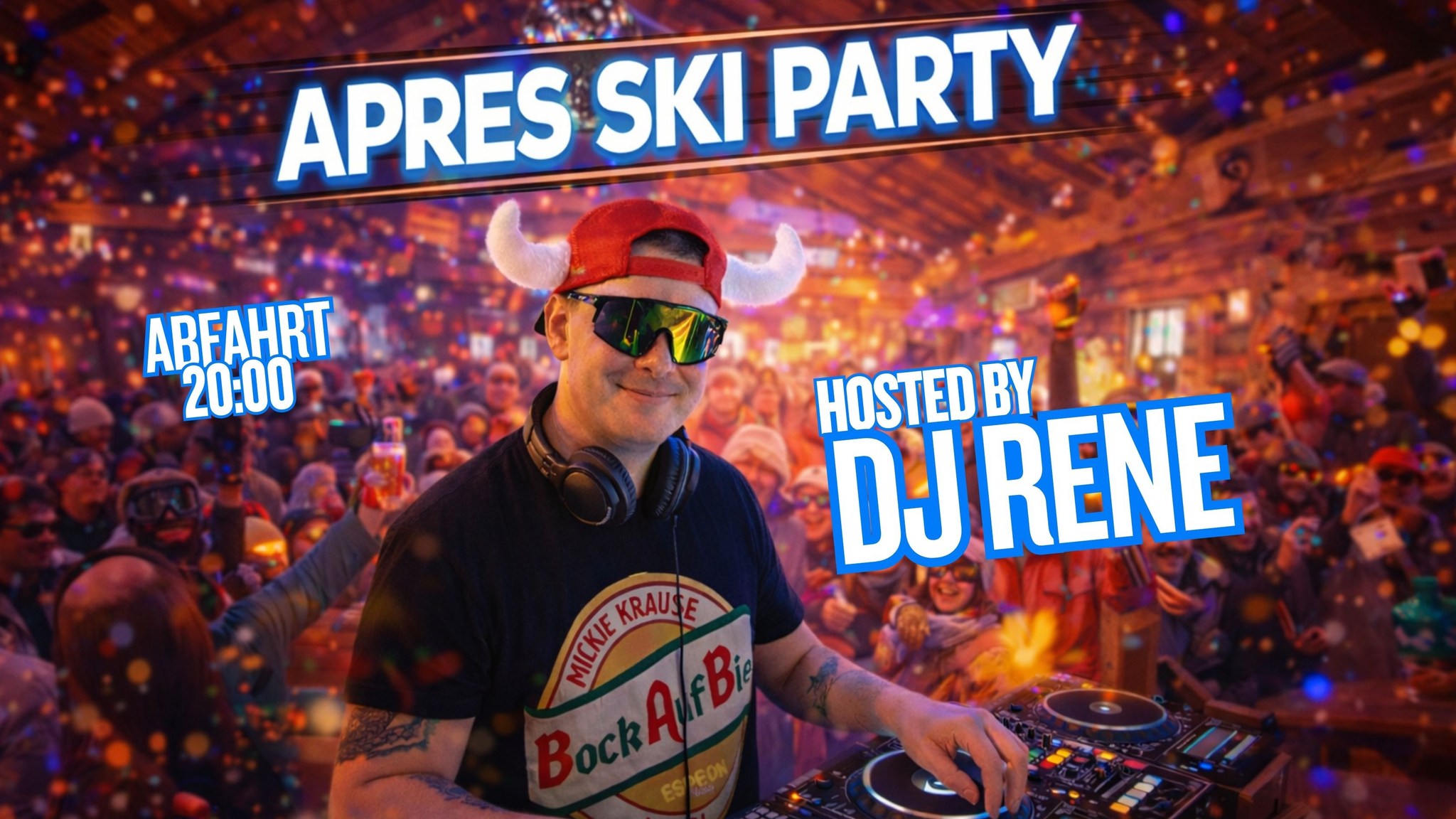 Apres Ski Party mit DJ Rene am 20. February 2026 @ Kupferdachl.
