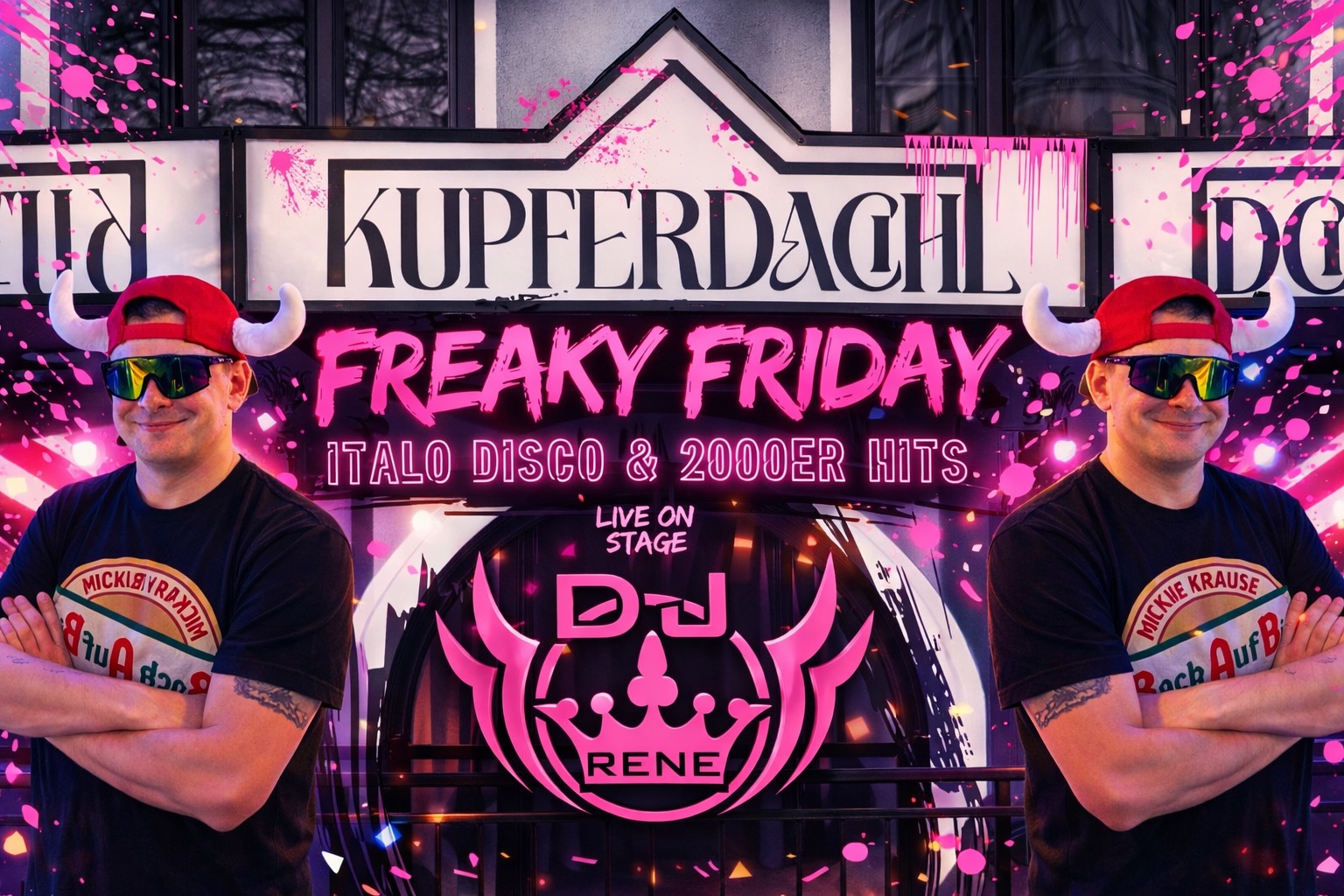 Freaky Friday feat. DJ RENE am 13. March 2026 @ Kupferdachl.